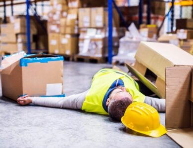 acidente de trabalho na empresa