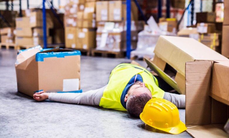 acidente de trabalho na empresa