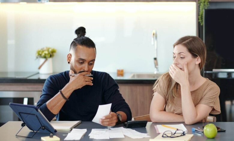 Couple shocked with unpaid debt