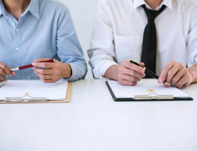 Contract decree of divorce (dissolution or cancellation) of marriage