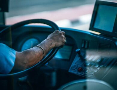 Gold Bracelet Of A Bus Driver