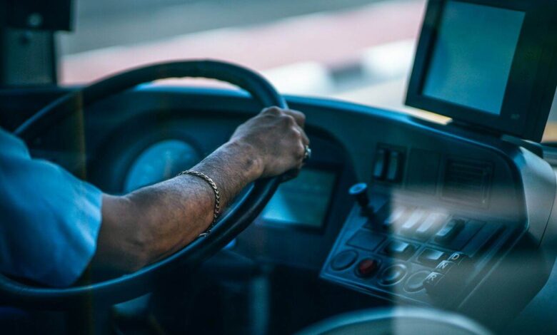 Gold Bracelet Of A Bus Driver