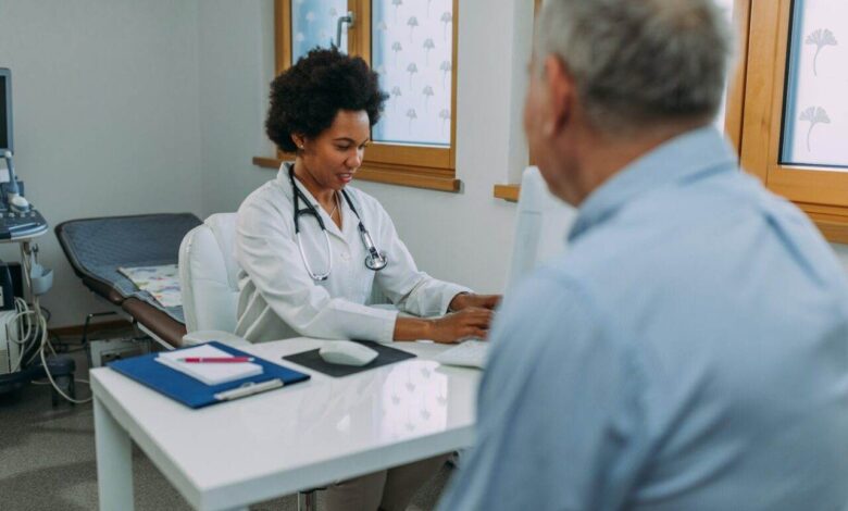 Medical Exam at hospital