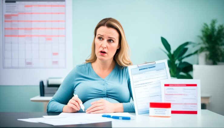 gravidez contrato de experiência