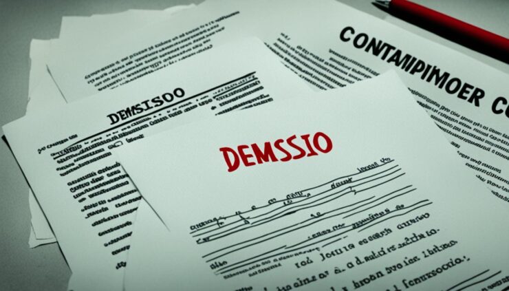 demissão por justa causa